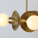 Southern Lights Electric - Triad Brass Chandelier
